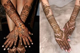 Bridal mehndi designs back hand