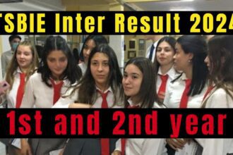 TSBIE Inter 1st and 2nd Year Result 2024